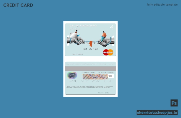 Argentinien Grupo Financiero Galicia Mastercard Beispielvorschau